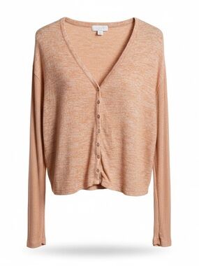 GAP Women's Light Orange Button-Down Shirt